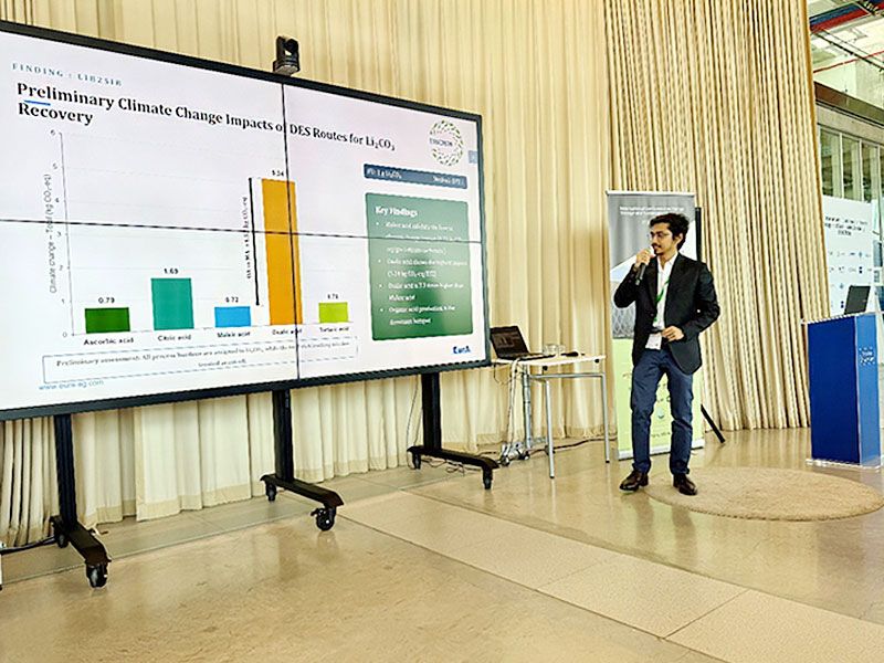 Presentation of early-stage life cycle assessment activities related to the FUNCY-SSB project at ESSC 2026 in Istanbul.